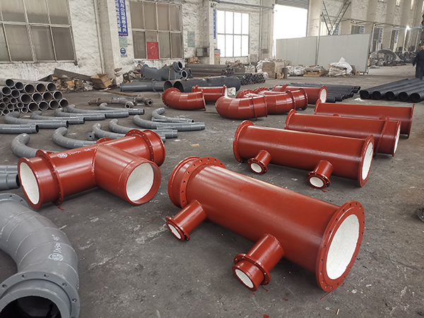 耐磨陶瓷复合管道 耐磨陶瓷复合管道